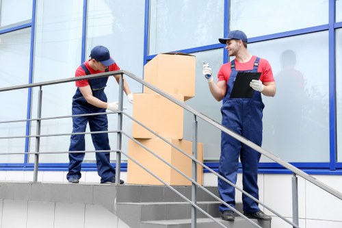 Efficient flat removals in Hampstead with stair access and loading support