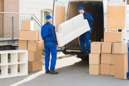 Staff member reviewing a storage-related issue