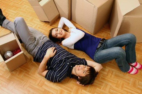 Confidential paperwork stored securely in Hampstead document storage